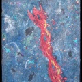 DNA-Shaped Nebula near the Center of the Milky Way